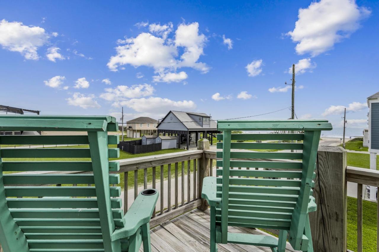 Seas The Day! 4Br Retreat, Hot Tub, Game Room, Firepit & Gulf Views Port Bolivar Экстерьер фото