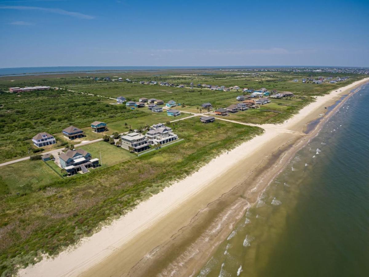 Seas The Day! 4Br Retreat, Hot Tub, Game Room, Firepit & Gulf Views Port Bolivar Экстерьер фото