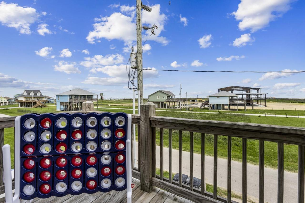 Seas The Day! 4Br Retreat, Hot Tub, Game Room, Firepit & Gulf Views Port Bolivar Экстерьер фото