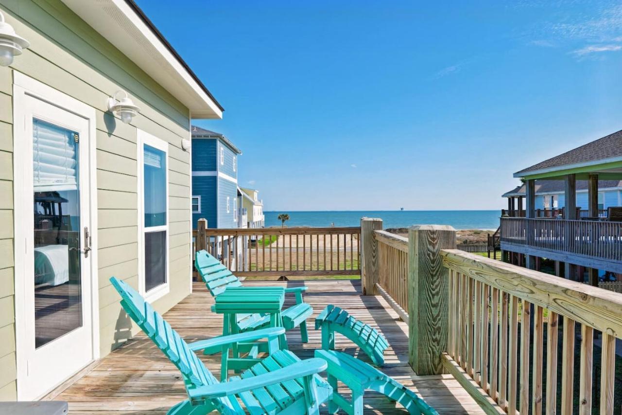 Seas The Day! 4Br Retreat, Hot Tub, Game Room, Firepit & Gulf Views Port Bolivar Экстерьер фото